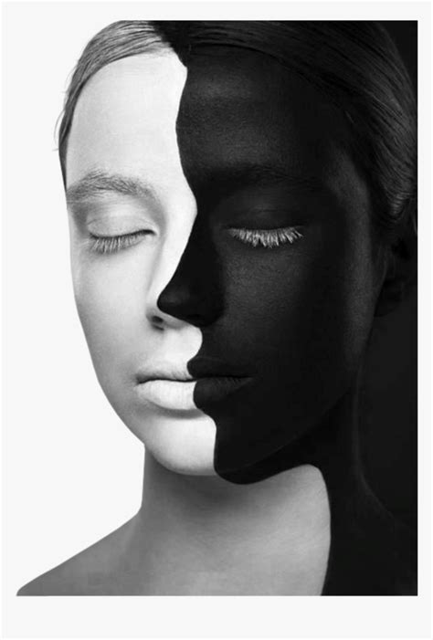 #woman #face #paint #optical #illusion - Photography Two Faces, HD Png ...