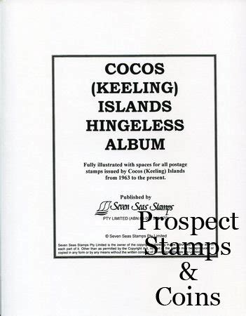 Stamp Accessories and Catalogues :: Seven Seas Stamp Illustrated Albums :: Seven Seas Cocos ...