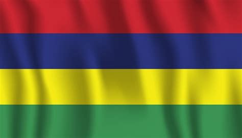 Premium Vector | The flag of mauritius is the national flag of mauritius.