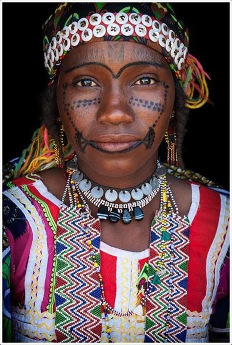 Nigeria: Hausa-Fulani a woman with a face tattoo, #Nigeria # ...