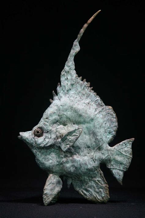 Abstract Fish Sculpture - 40 For Sale on 1stDibs