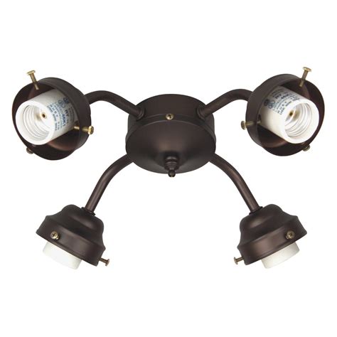 Craftmade 4 Light Indoor Ceiling Fan Light Kit - Walmart.com - Walmart.com