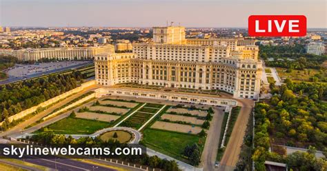 Live Cam Bucharest - Palace of the Parliament | SkylineWebcams