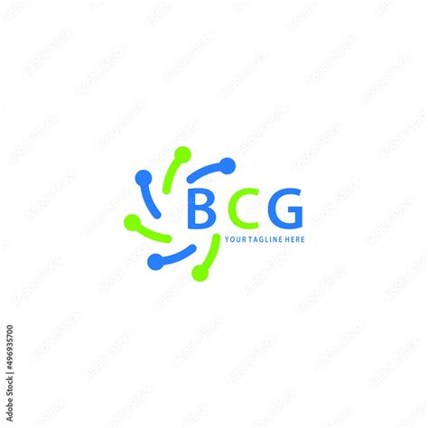 BCG logo design initial creative letter on white background. BCG vector ...