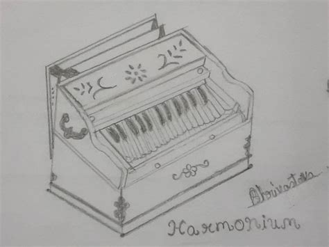 Harmonium Sketch