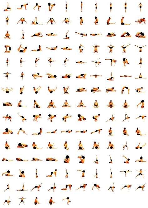 Beginner Yoga Poses Printable