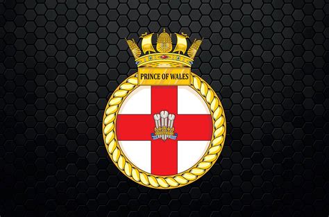 HMS Prince of Wales R09 Royal Navy Aircraft Carrier Patch - Etsy UK