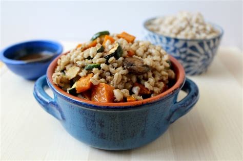 Barley Salad with Roasted Vegetables - Homemade Nutrition - Nutrition that fits your life