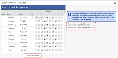 Complex Schedules - Odd/Even Day Schedules : Aeries Software