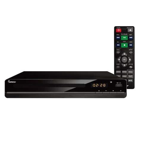 Impecca Compact Home DVD Player with HDMI and USB Playback DVHP-9117 ...