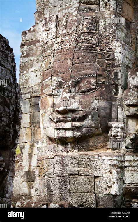 Bayon Temple, Angkor Thom, Cambodia, Asia Stock Photo - Alamy