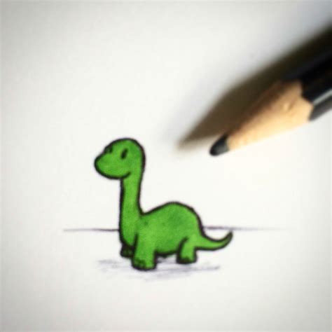 Easy Dinosaur Drawings Cute : Here you can explore hq cute dinosaur ...