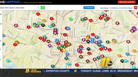 Raleigh police launch new crime mapping tool - ABC11 Raleigh-Durham