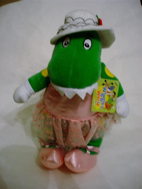 The Wiggles Dorothy the Dinosaur Ballerina plush doll 12" NEW w/ Tags ...