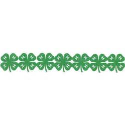 RBS - Border - 4-H Clover [PNM-148] - $2.99 : Scrappin Sports Stuff