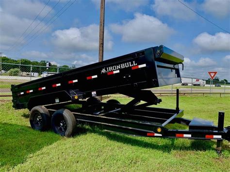 2022 Iron Bull 72x12 2-5200 axles Scissor lift Bumper Pull Dump Trailer | Trailer Classifieds ...