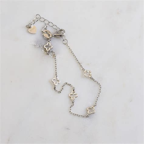 Clover Silver Bracelet