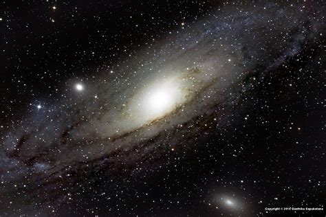 Andromeda Galaxy (M31, NGC 224) with its satellite dwarf galaxies M32 M110 : r/astrophotography