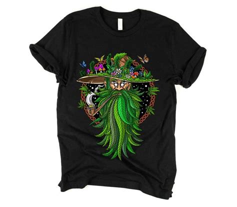 Cannabis Wizard Shirt Hippie Stoner Shirt Weed Marijuana - Etsy | Stoner shirt, Weed clothes ...