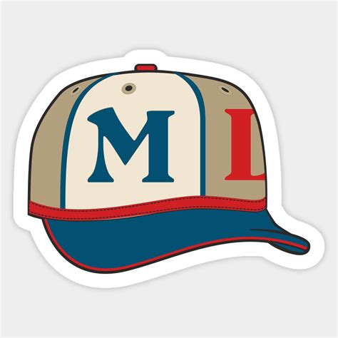 Baseball Cap Sticker in 2021 | Baseball cap, Cap design, Baseball