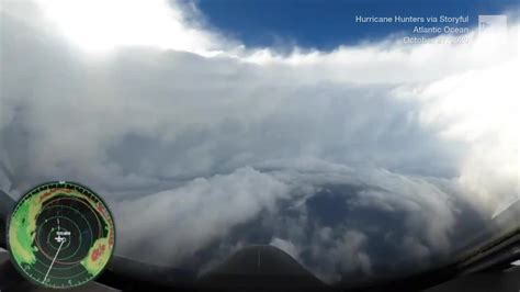 Watch Hurricane Hunters Break Through Eyewall - Videos from The Weather ...