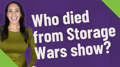 Who died from Storage Wars show? - YouTube