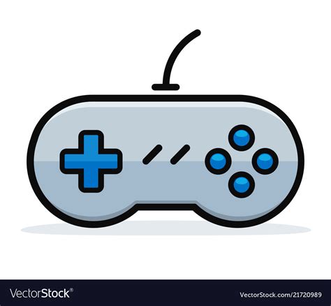 Game controller design concept Royalty Free Vector Image