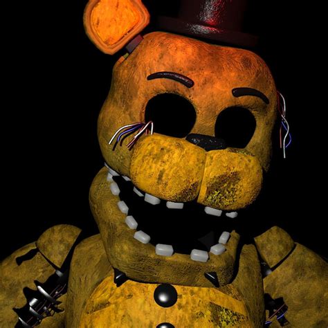 Withered Golden Freddy From Five Nights At Freddys Made By Me Fnaf | My ...