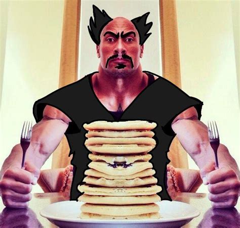 Heihachi's Pancakes | The Rock's Pancakes | Know Your Meme