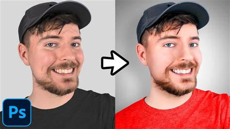 How To Edit Thumbnails Like Mr Beast | FULL Color Grade Guide - YouTube