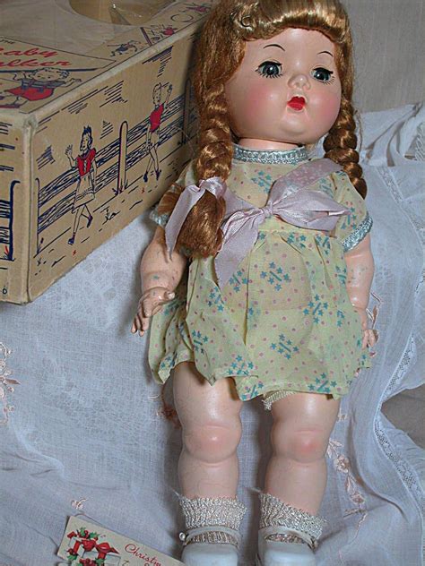 Vintage The Baby Walker in Original Box Hard Plastic Doll from annmariesantiquedolls on Ruby Lane