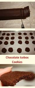 Chocolate Icebox Cookies