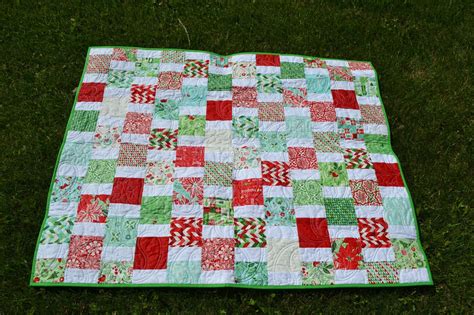 Easy Peasy Charm Square Quilt