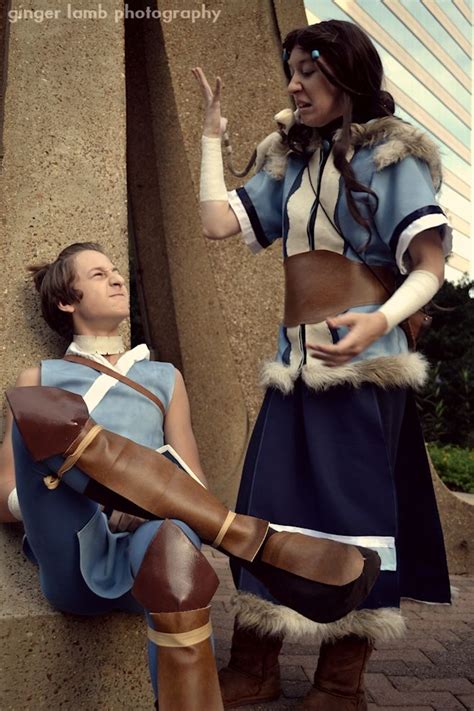 Katara and Sokka from Avatar: The Last Airbender (AWA cosplay) https://www.facebook.com ...