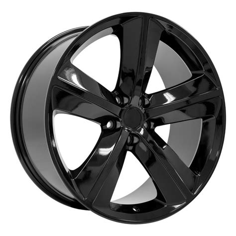 DG05 20 inch Black Rims for Dodge Challenger-Charger (SRT style)