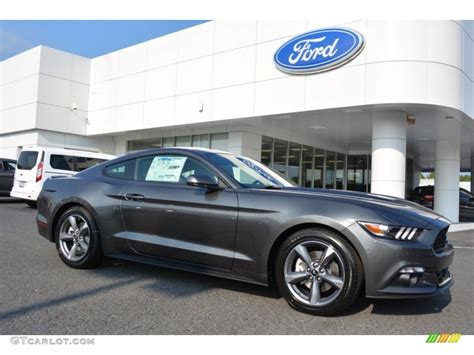 2016 Magnetic Metallic Ford Mustang V6 Coupe #106692262 | GTCarLot.com - Car Color Galleries