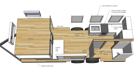 Quartz Tiny House - Free Tiny House Plans | Ana White