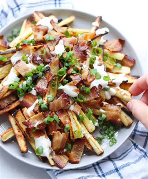 Loaded Roasted Parsnip Fries (Whole30) - Cook At Home Mom