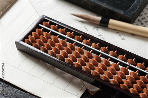 japanese style abacus Stock Photo | Adobe Stock