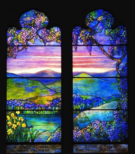 Tiffany memorial window | Tiffany stained glass, Stained glass, Glass art