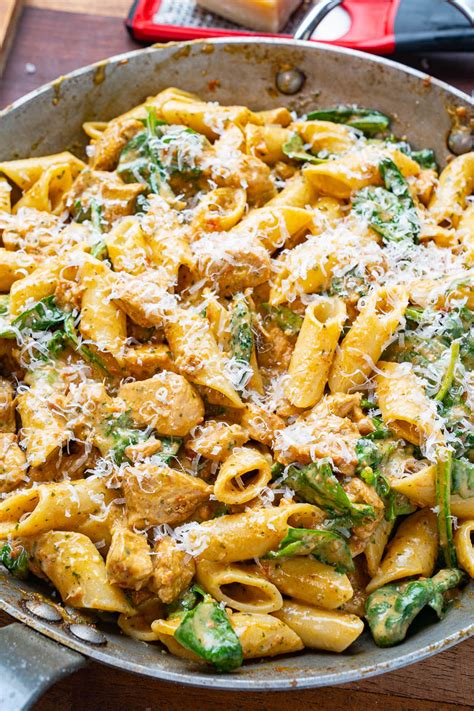 Creamy Sun-dried Tomato Pesto Pasta with Chicken – Mrsfriday