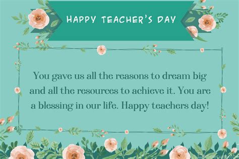 Teachers Day Wishes