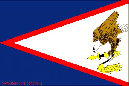 Flag of American Samoa; Flag, Map, Economy, Geography, Climate, Natural ...