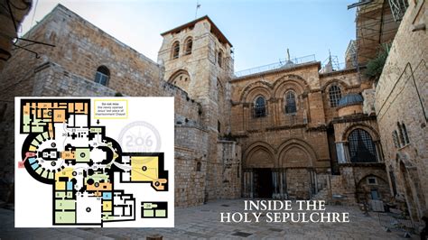 Church Of The Holy Sepulchre Map