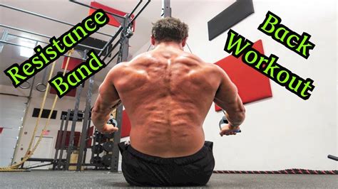 Intense 5 Minute Resistance Band Back Workout - YouTube