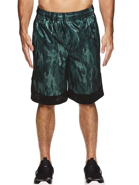 Big Men's Polyester All Court Printed Camo Basketball Shorts - Walmart.com