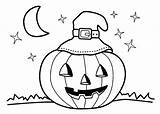Jack o Lantern Coloring Page sketch template