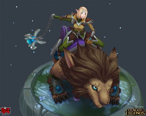 Sejuani Dawnchaser, Yekaterina Bourykina on ArtStation at https://www.artstation.com/artwork ...