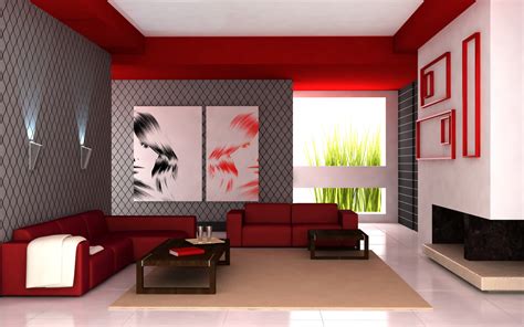 Fond d'écran : chambre, rouge, intérieur, mur, Design d'intérieur ...