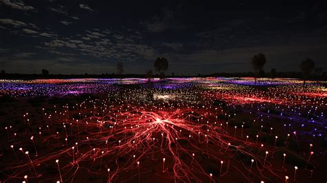 The spectacular Field of Light at Uluru | NT Now - Cracking Good Deals ...